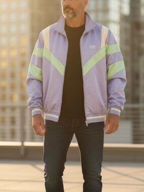 Vintage Lumi Track Jacket with Color Design